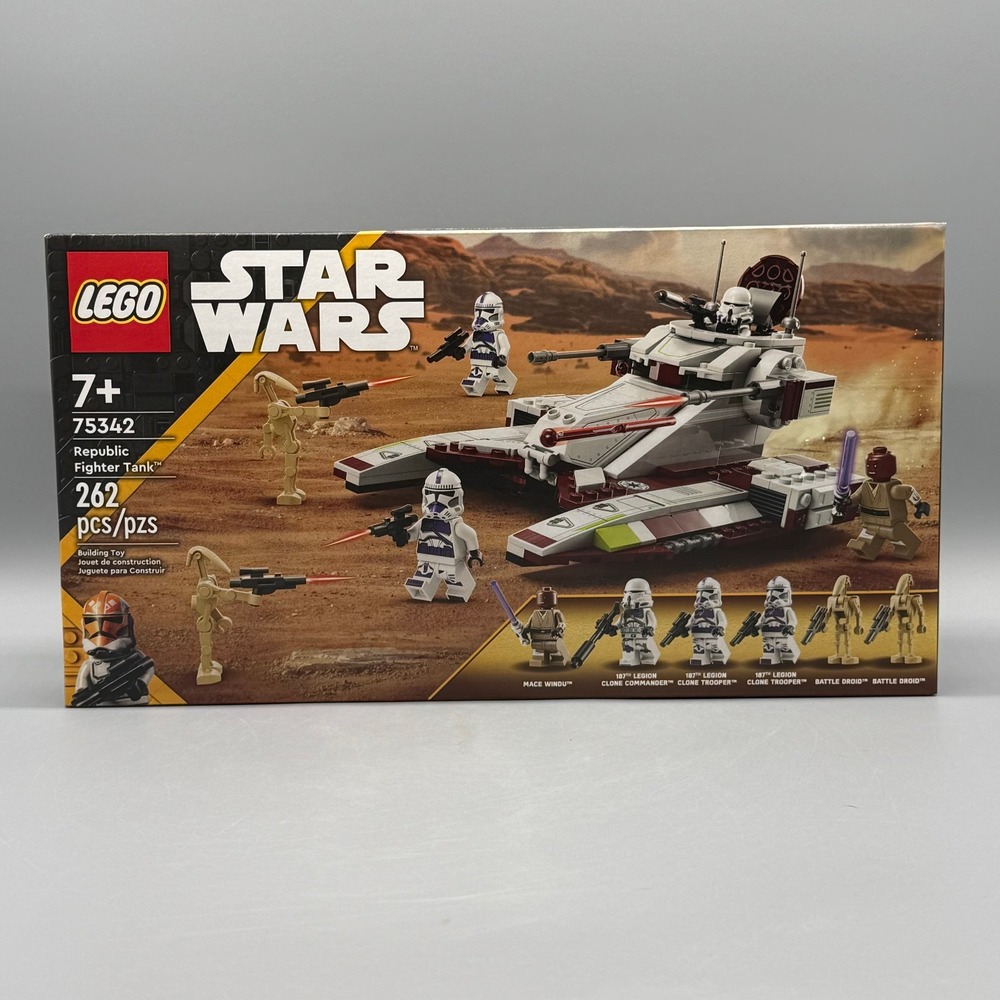 Lego #75342 Republic Fighter Tank Star Wars Retired Brand New Sealed